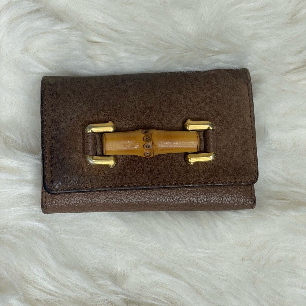❌ SOLD ❌Gucci Brown Leather Key Holder